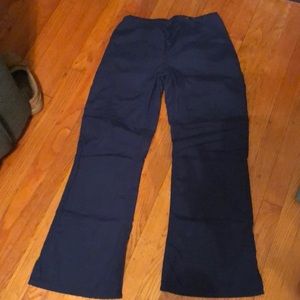 Navy Buttersoft cargo scrub pants